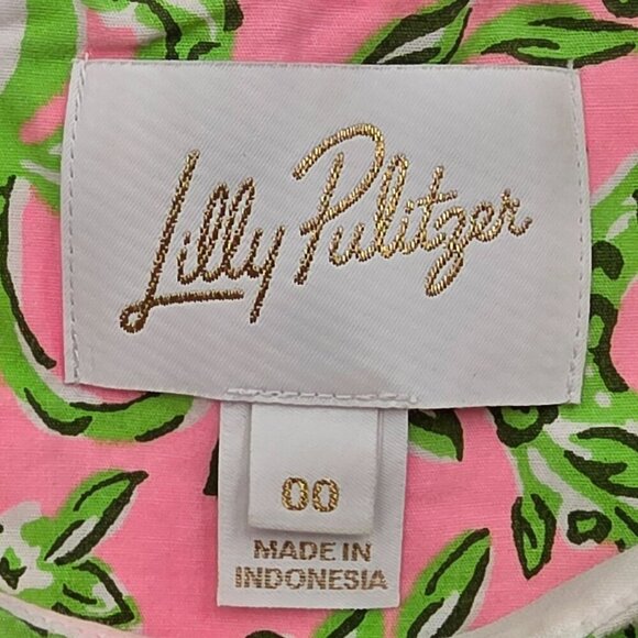 Women's - Lilly Pulitzer Beckler Shift Dress in Rousseau Pink, Size 00 - Picture 5 of 10